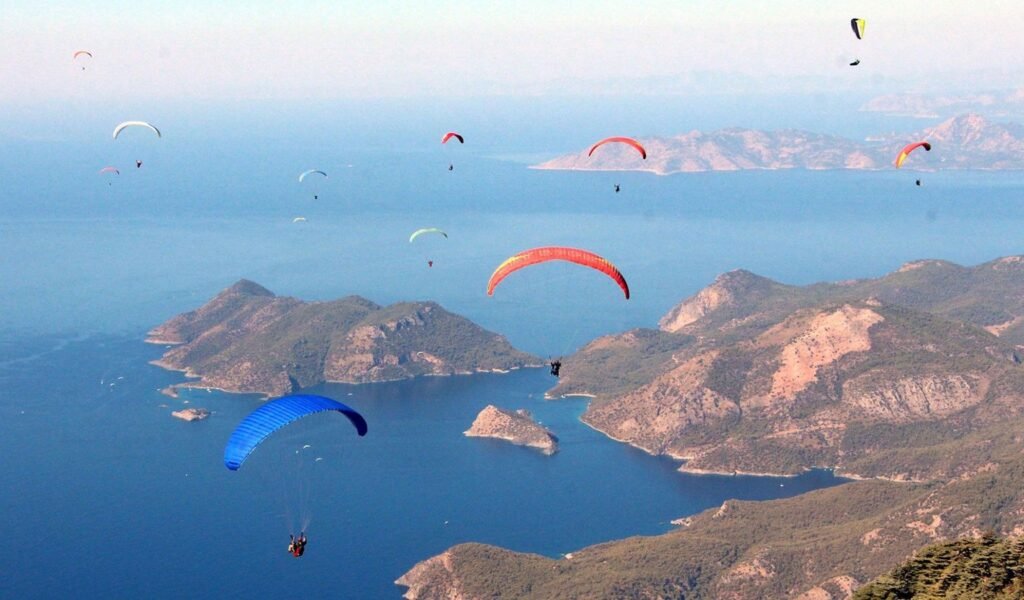 Fethiyede Adrenalin Dolu Parasuti